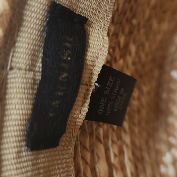 Tarnish Women's Brown Boater Straw Hat With Dotted Tulle Netting - Picture 10 of 11